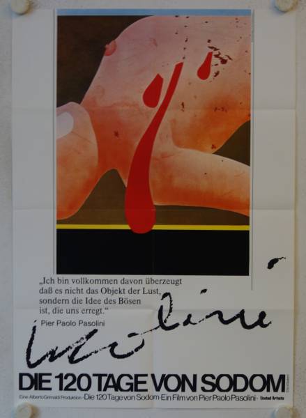 Salo - Kopie original release german movie poster